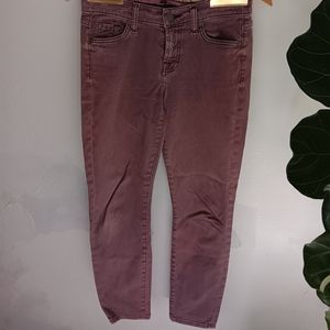7 for all mankind distressed jeans size 26 in lavender